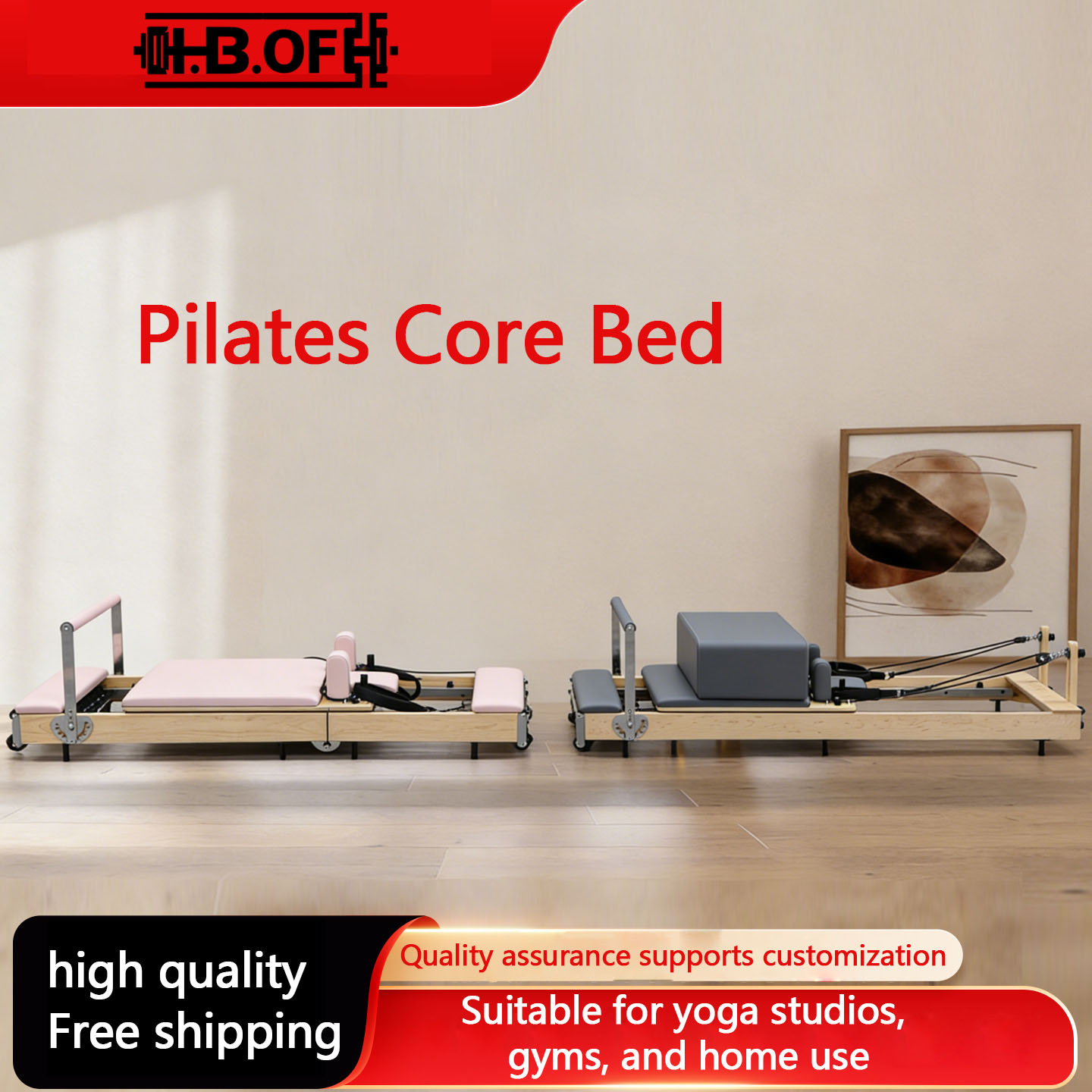 Pilates Yoga Core - Lieferung an die Haustür von Pilates-Ausrüstung,