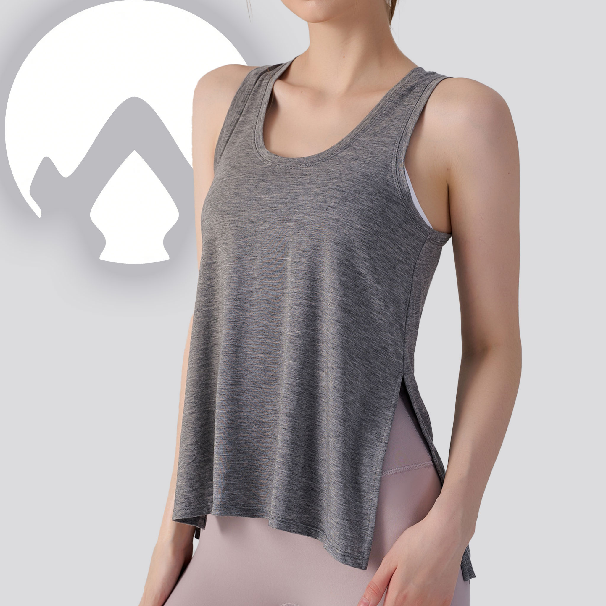 Pilates Yoga Stretching - Stown Damen Lycocell Sport-Tanktop, hochelastisch, atmungsaktiv,