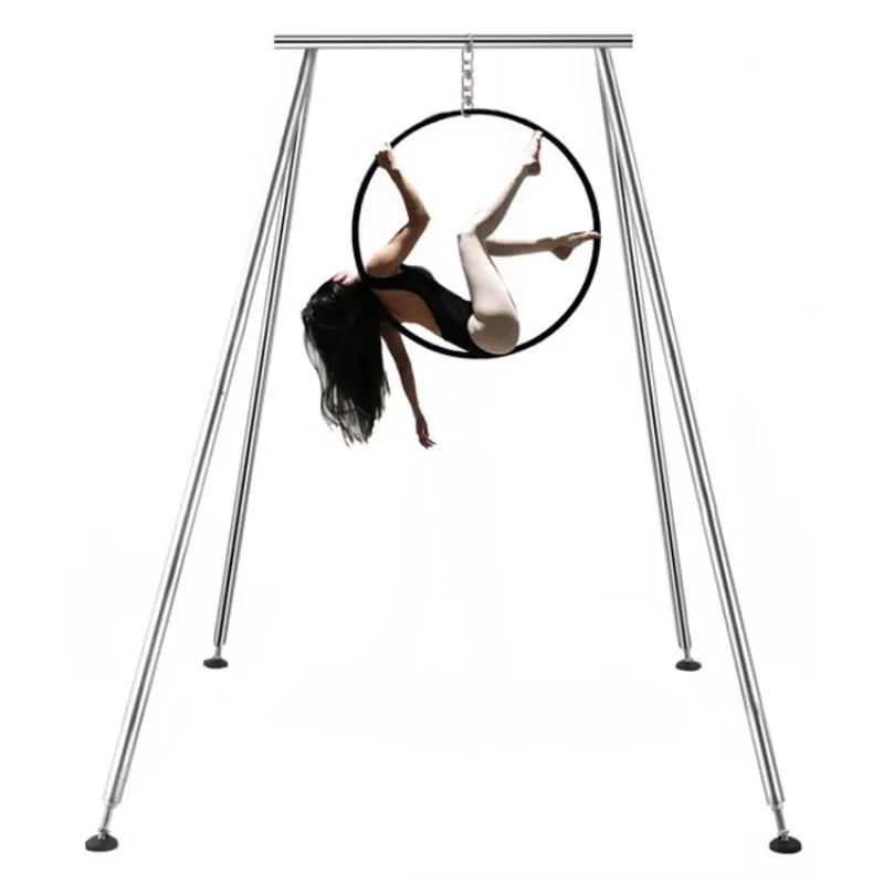 Pilates Yoga Aerial - 2026 Professioneller, verstellbarer Outdoor-Luftständer für Aerial-Yoga-Übungen,