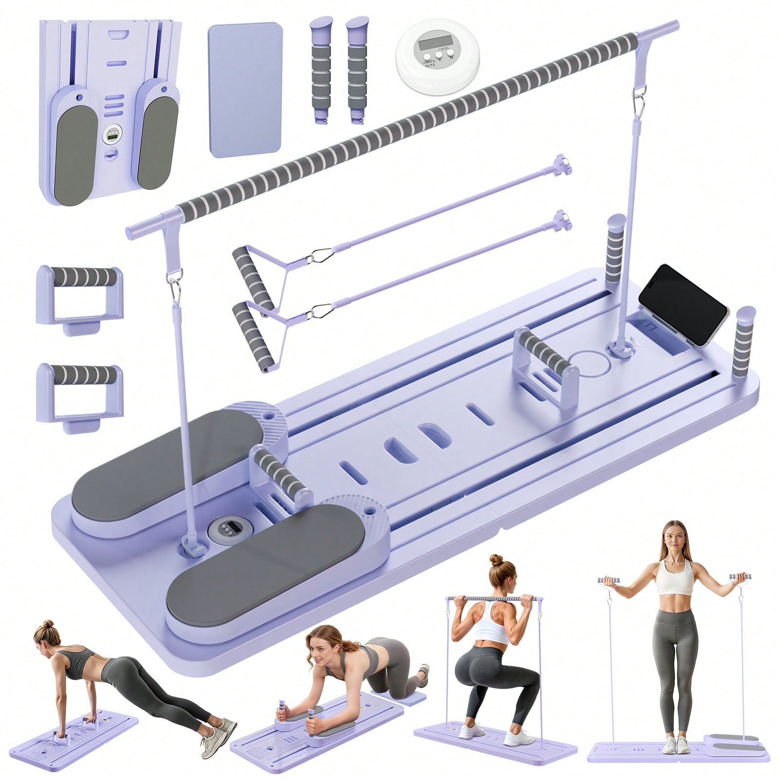 Pilates-Reformer mit Stange, P – Pilates & Yoga Training Center Bewertung und Preis