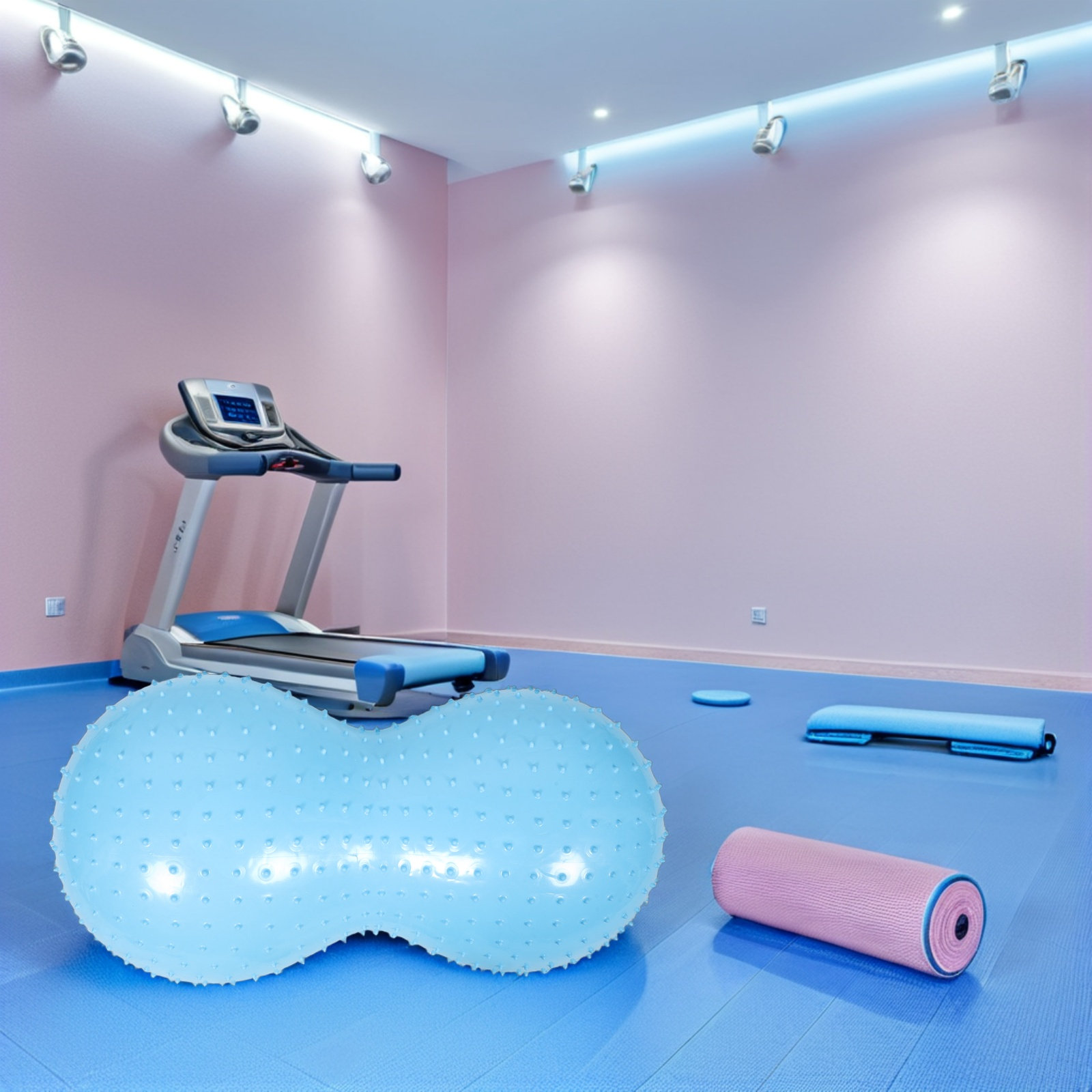 Übungs-Yogaball in Erdnussform – Pilates Yoga Core Bewertung und Preis