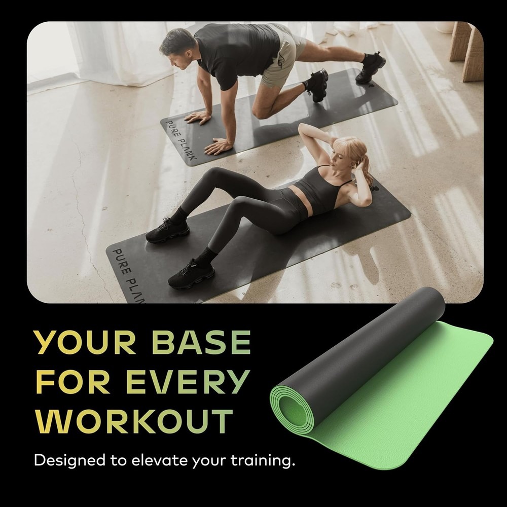 Wendbare Yogamatte 5mm Dick Be – Pilates Yoga Core Bewertung und Preis