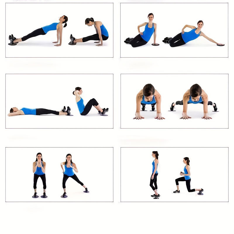 2er-Set Pilates Slide Plate Yo – Pilates Yoga Core Bewertung und Preis