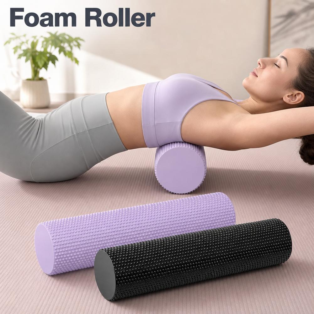 EVA Yoga-Schaumstoffrolle mit  – Pilates Yoga Stretching Bewertung und Preis