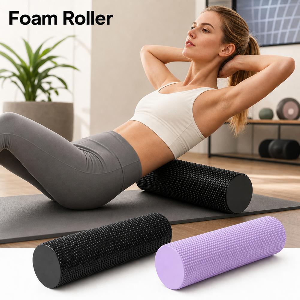 EVA Yoga-Schaumstoffrolle mit  – Pilates Yoga Stretching Bewertung und Preis