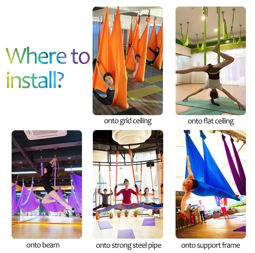 4/5/6/7M Aerial Yoga Schaukel  – Aerial Silk Hammock Bewertung und Preis