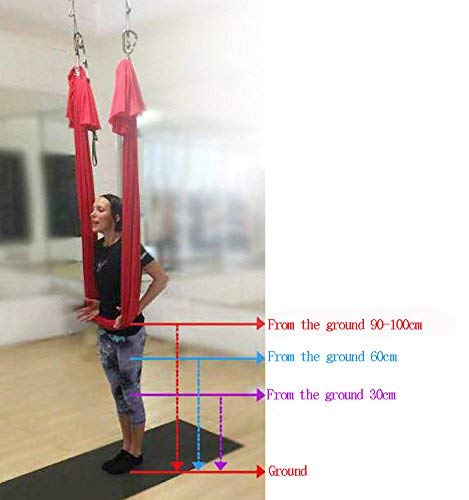 4/5/6/7M Aerial Yoga Schaukel  – Aerial Silk Hammock Bewertung und Preis