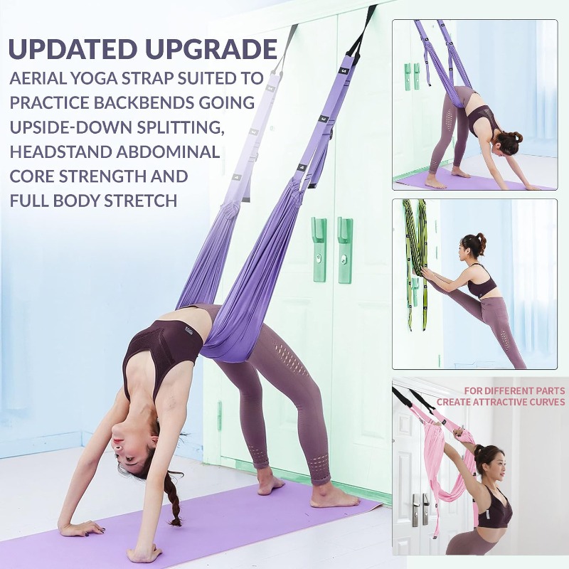 Verstellbares Aerial Yoga Häng – Pilates Yoga Aerial Bewertung und Preis